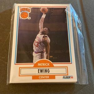New York Knicks Fleer 1990 Multipack